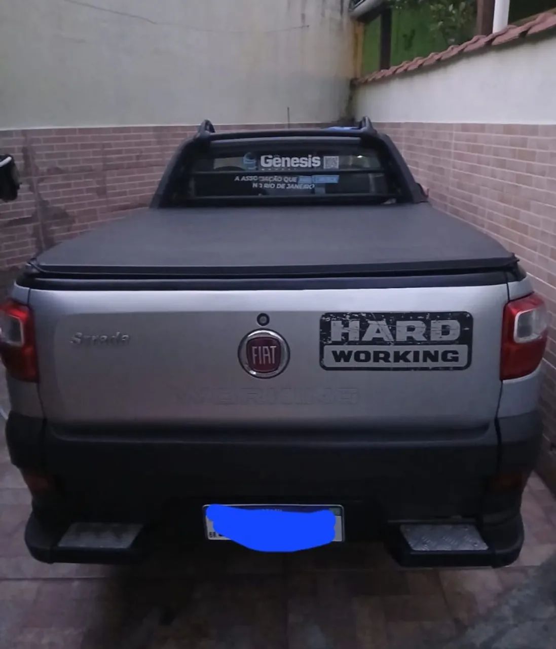 Fiat Strada Working Hard 1.4 Fire Flex 8V CS 2017 - Foto 2