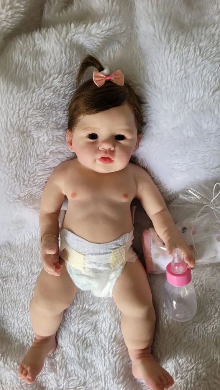 Bebê reborn feito com amor e carinho