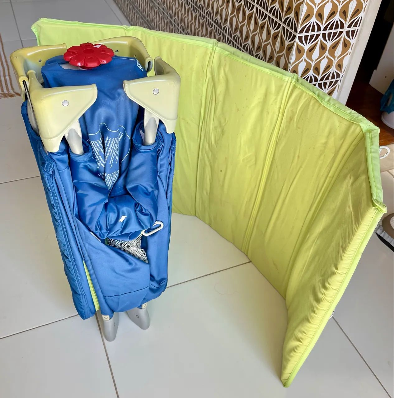 Berço portátil Chico / Chiqueirinho / Cercadinho dobrável com colchão | bolsa - Foto 5