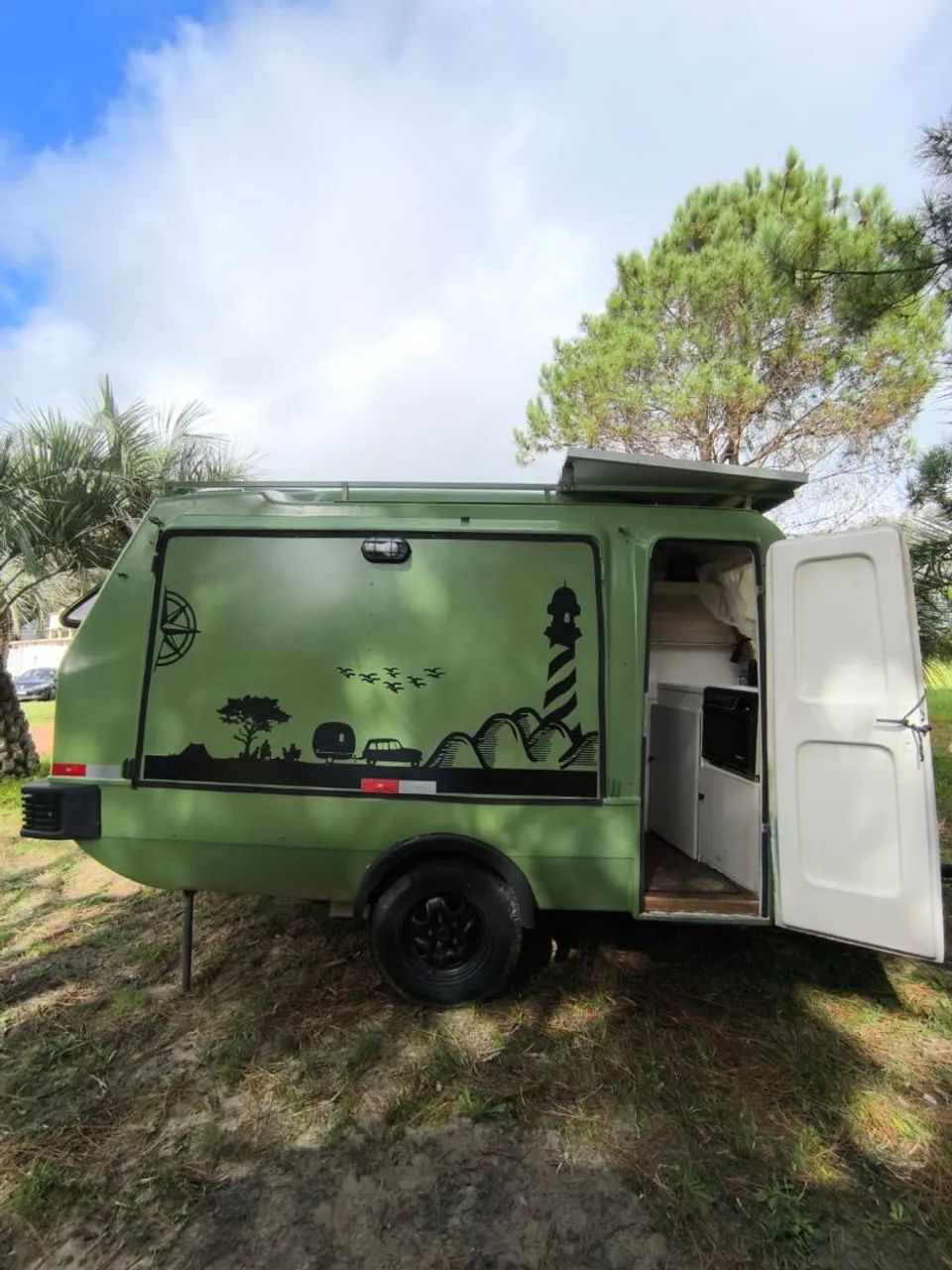 Trailer acampamento 
