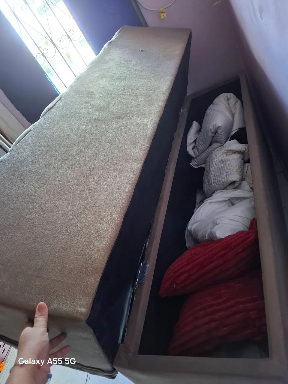 Ótimo pra guarda lençóis e tolha baú 