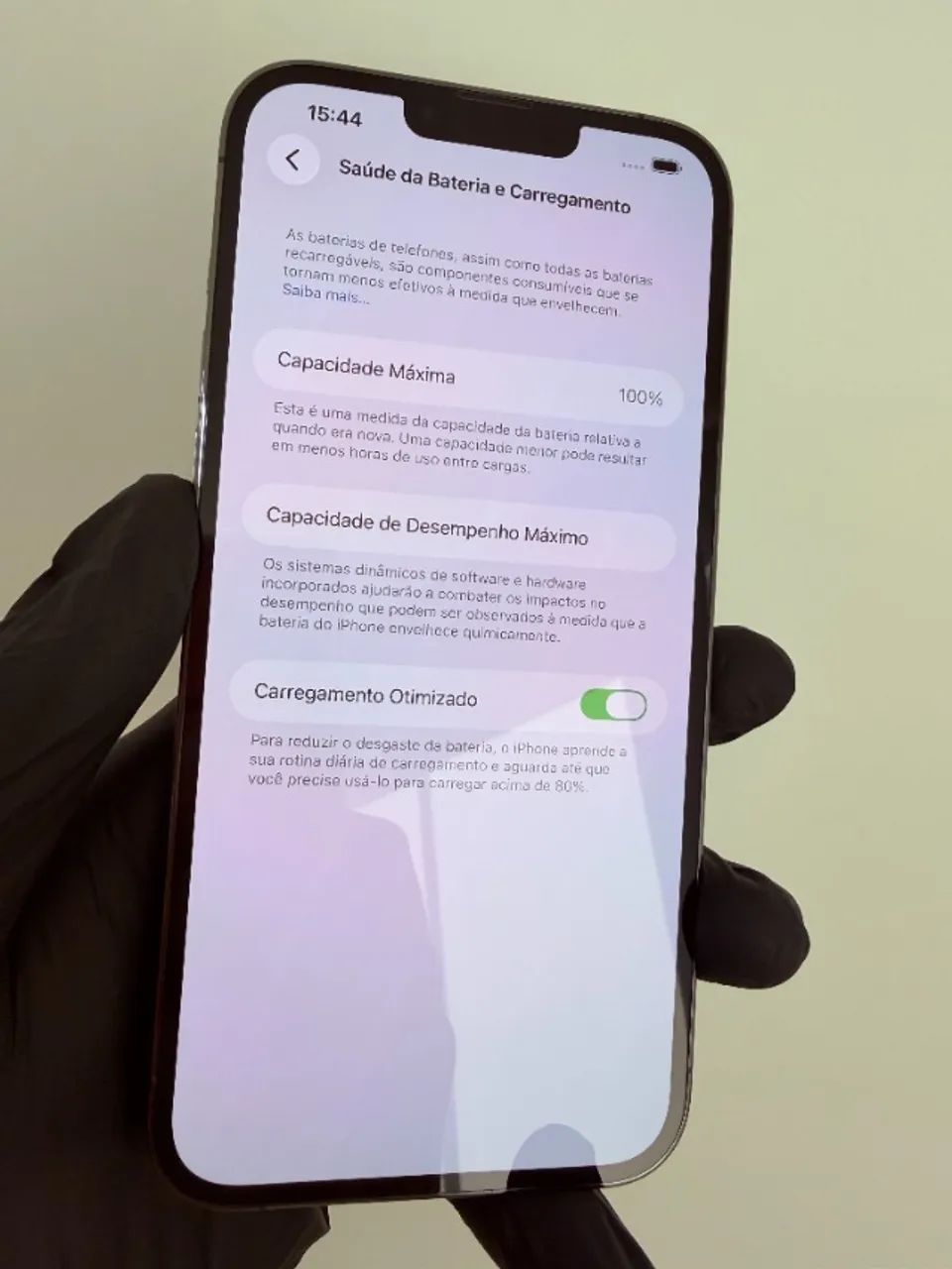 iPhone 13 Pro Max 128GB Grafite - Foto 3