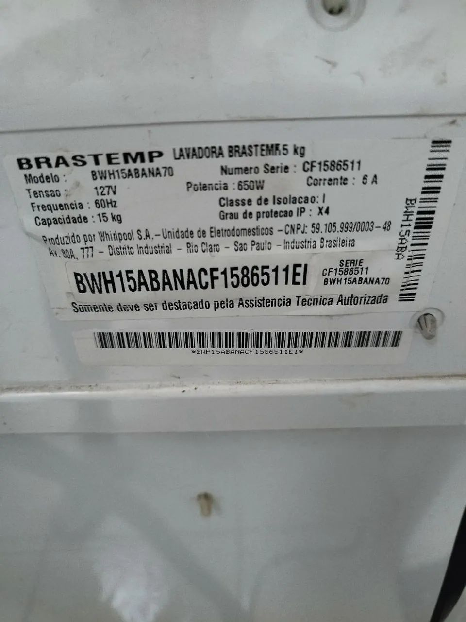 Máquina de lavar Brastemp 15kg - Foto 5