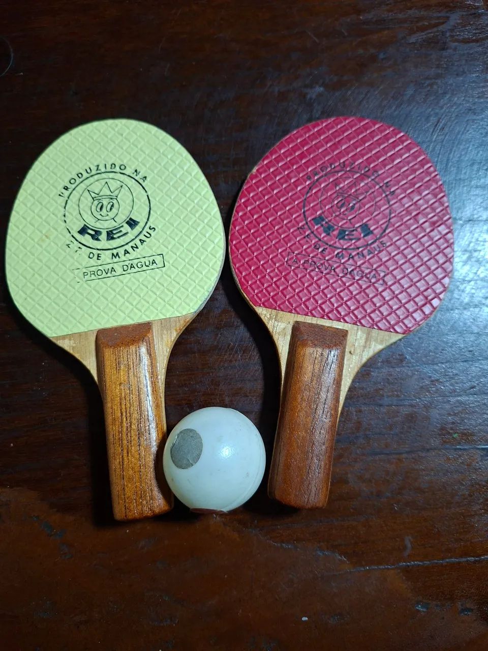 Mini raquete pingente pingente brinquedos rei déc 80