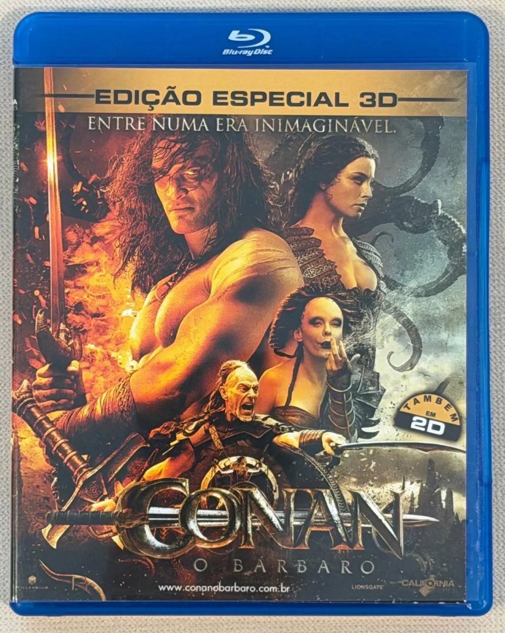 BLU-RAY CONAN O BÁRBARO (ORIGINAL)