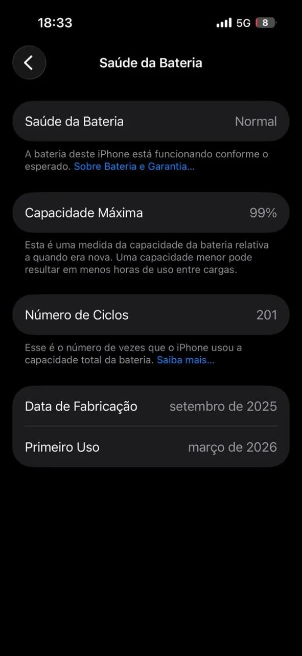 Iphone 15 128g - 99% Da Batéria - Foto 3