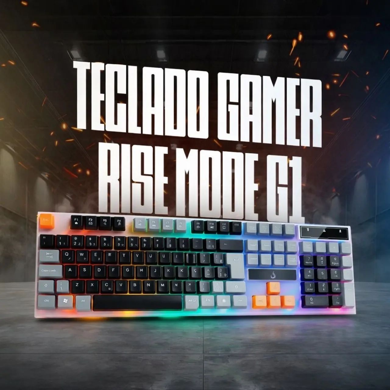 Teclado Gamer Semi-mecânico 418417357431121920