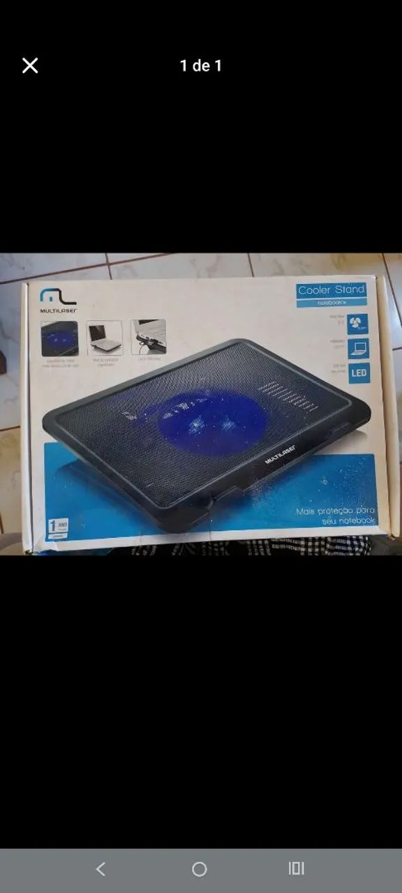 Cooler stand notebook Multilaser 
