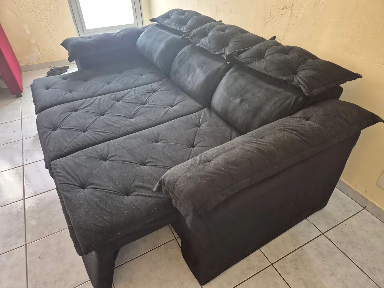 Sofa retrátil 3 lugares - Foto 2