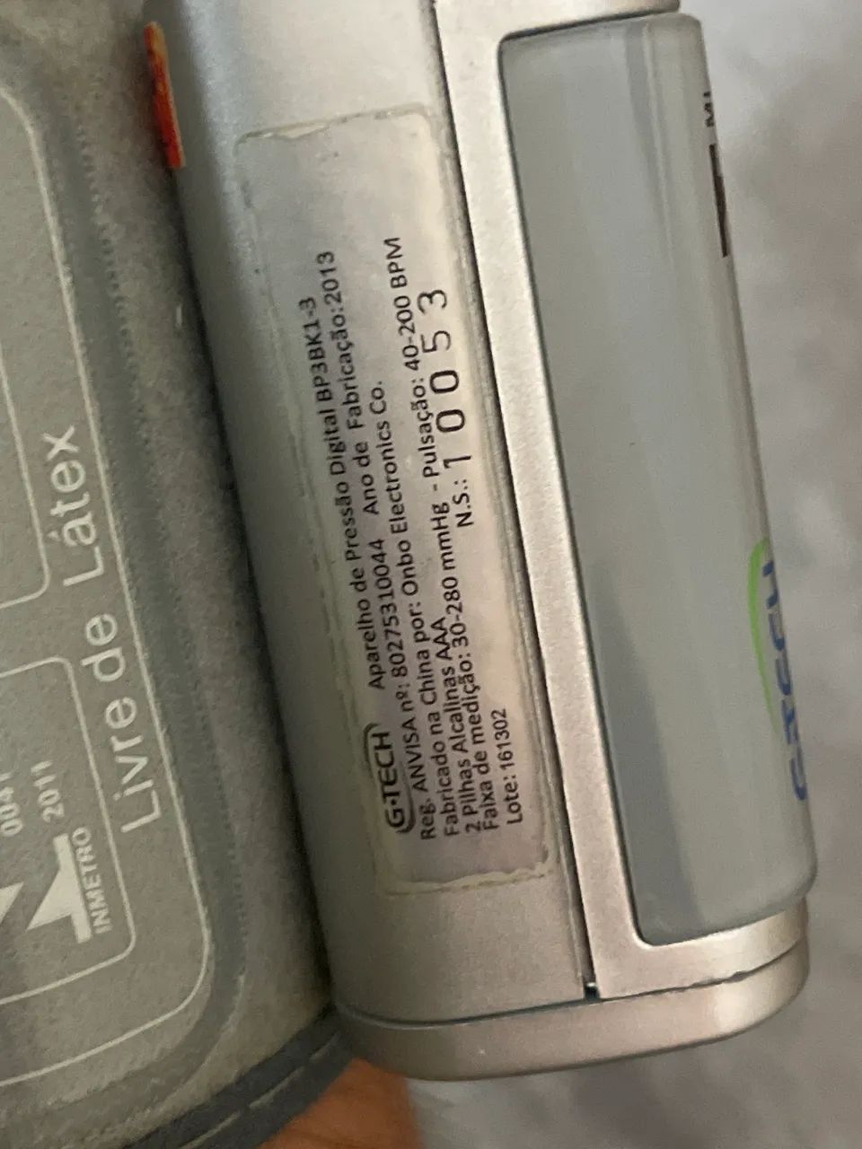 Medidor de Pressão G-Tech Digital de Punho / Envio OLX - Foto 5