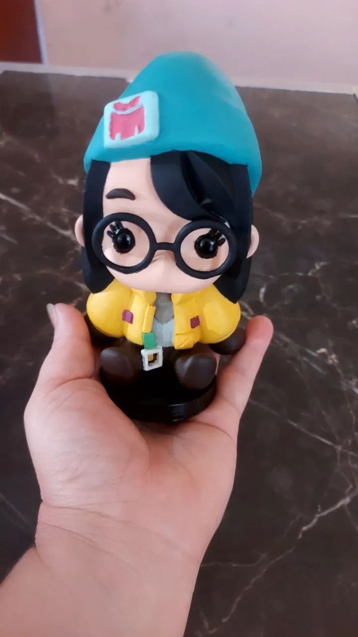 Miniatura em 3d killjoy valorant 