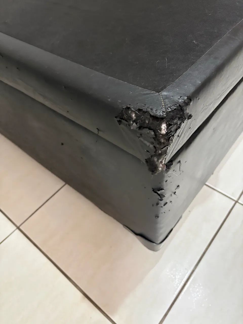 Cama Casal Box Baú com colchão  - Foto 4
