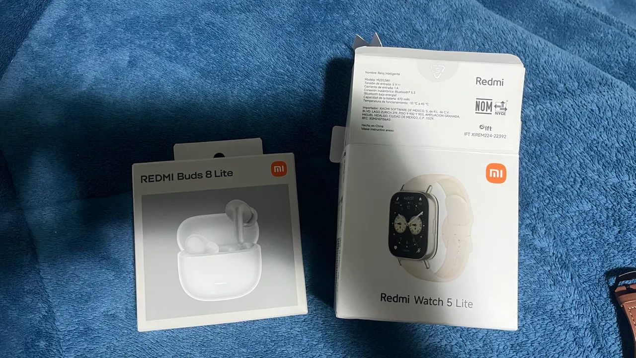 Redmi Watch 5 Lite + redmi buds 8 lite 