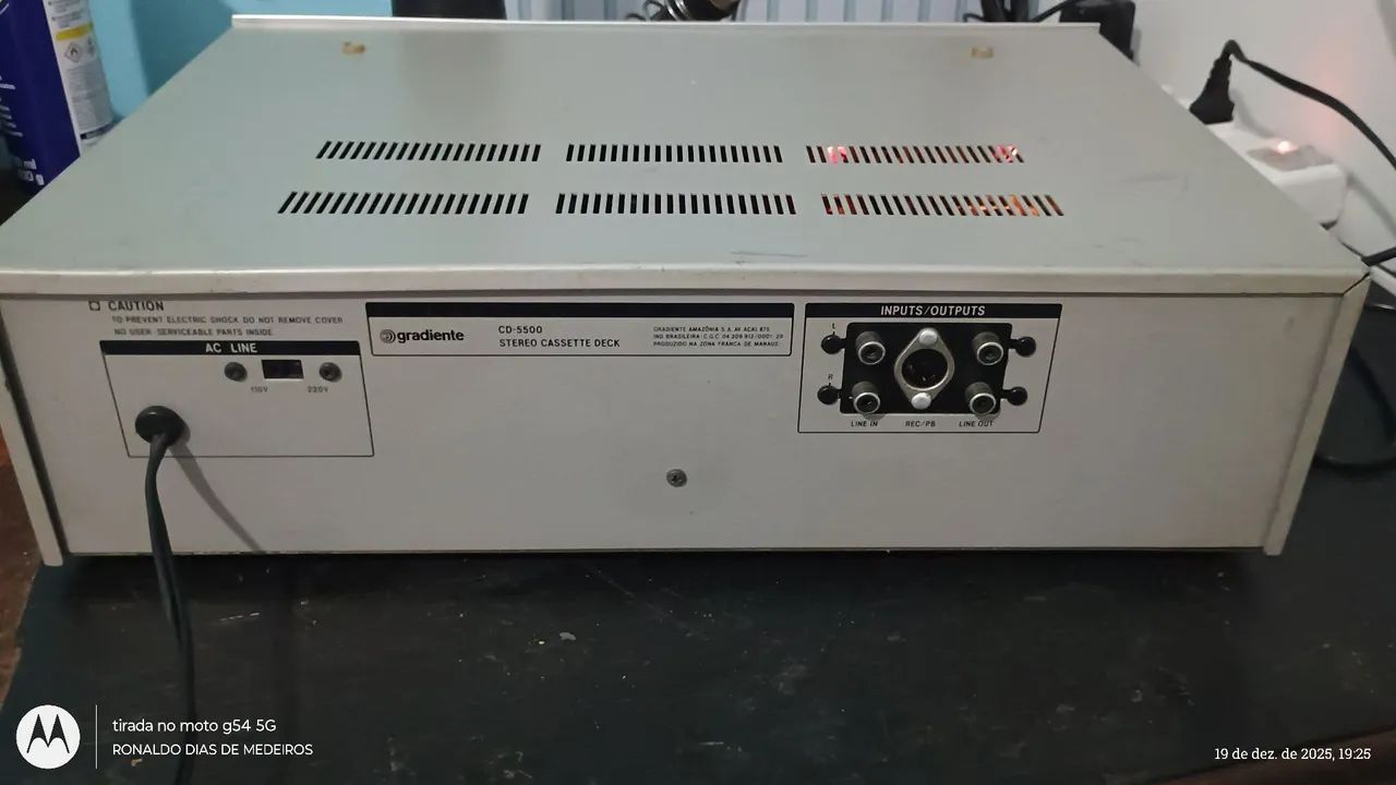 Tape Deack cd5500 gradiente n°13 - Foto 4