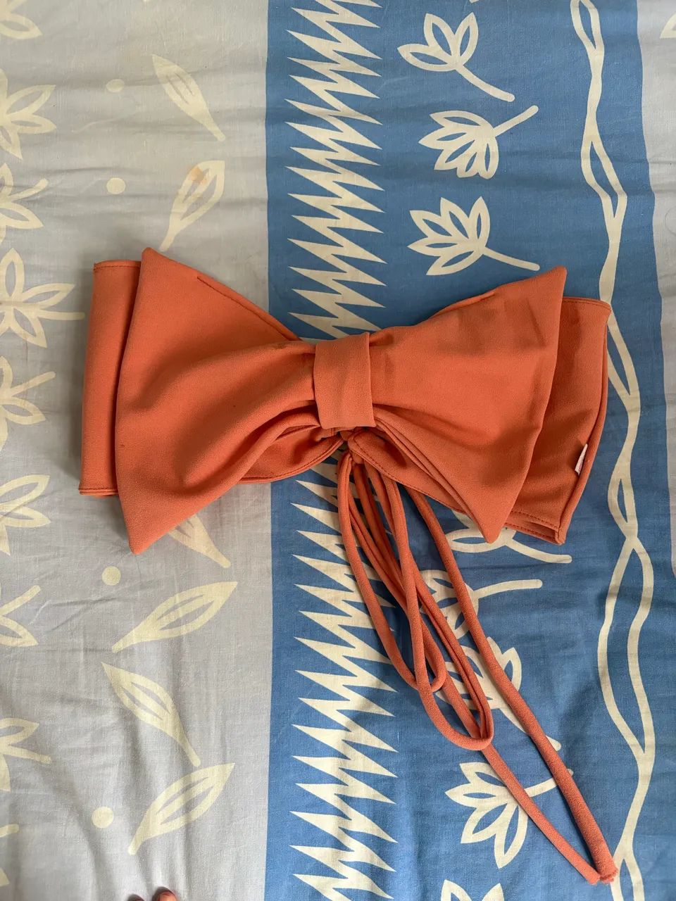 Cropped lacinho cor salmão  - Foto 2