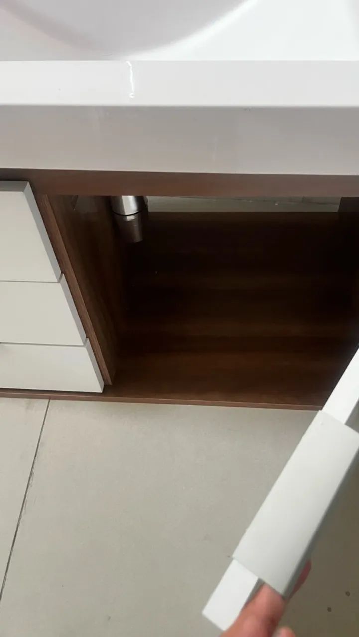 Pia com armário 