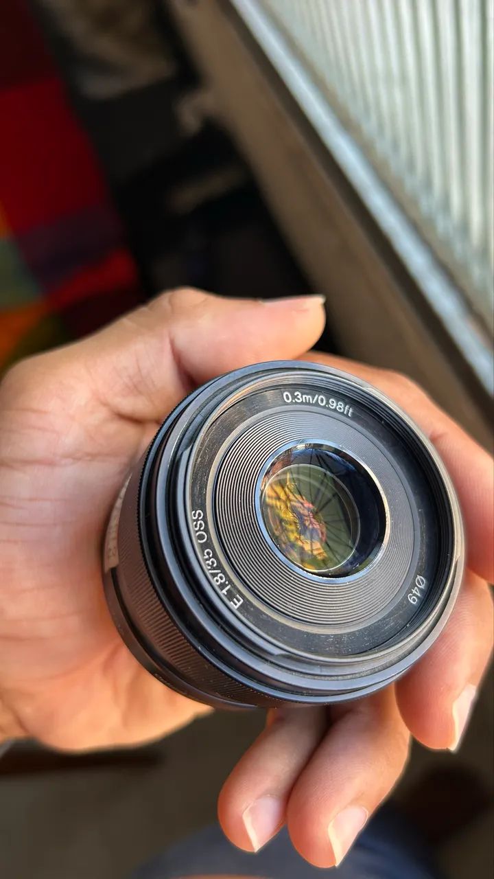 Lente sony  35mm 1.8 OSS