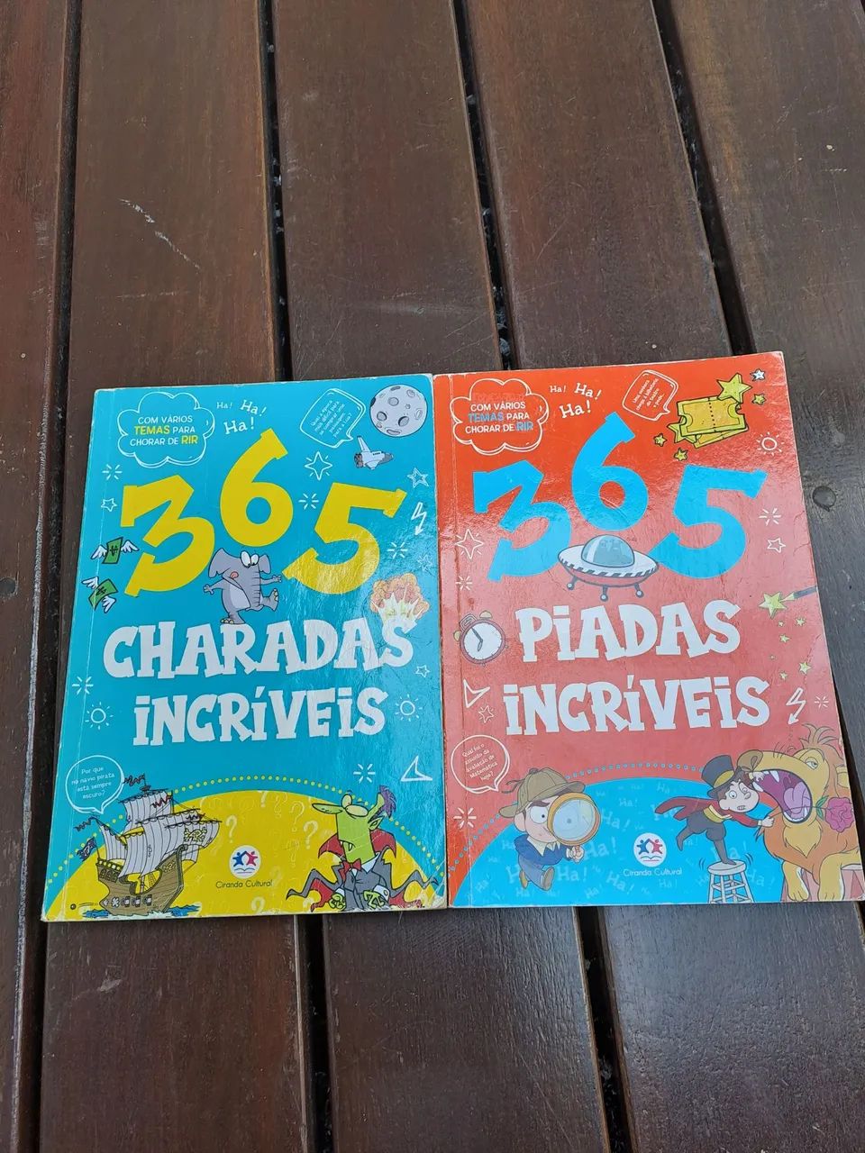Livros de piadas e charadas