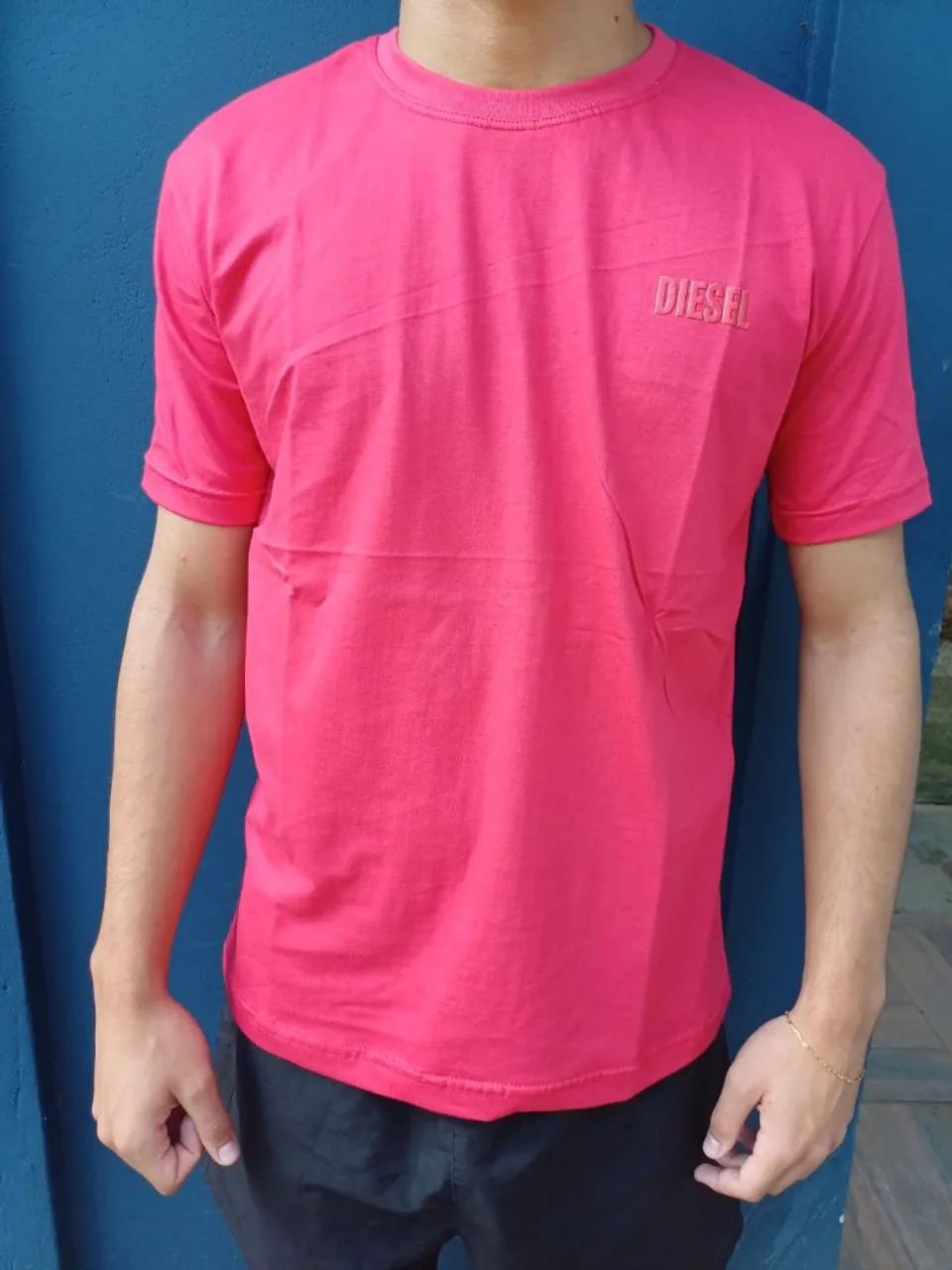 CAMISETA DIESEL VERMELHA - Foto 2