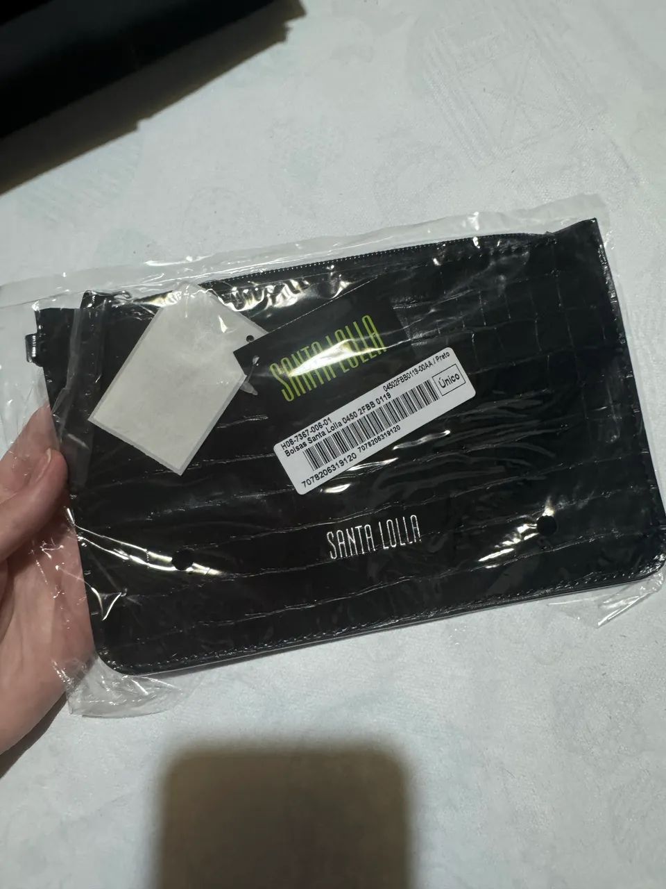 Bolsa Clutch Santa Lolla lacrada nunca aberta - Foto 2