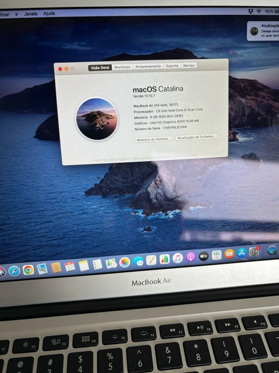 MacBook Air 2017 8gb - Foto 3