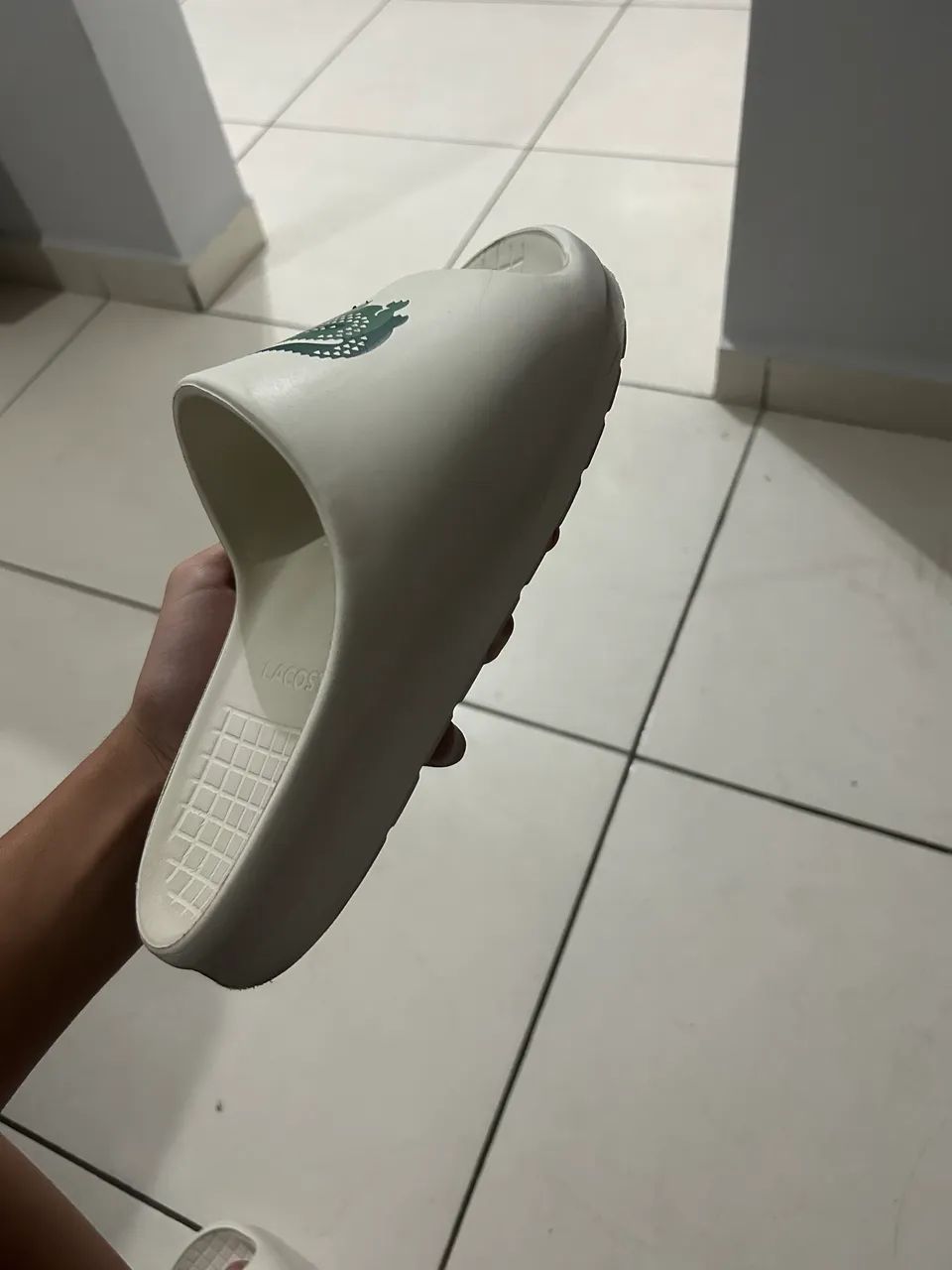 Chinelo slide Lacoste 2.0 original 