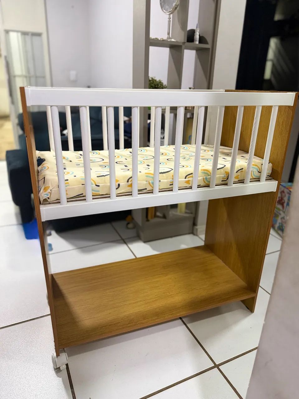 Mini Berço adaptado para Rack