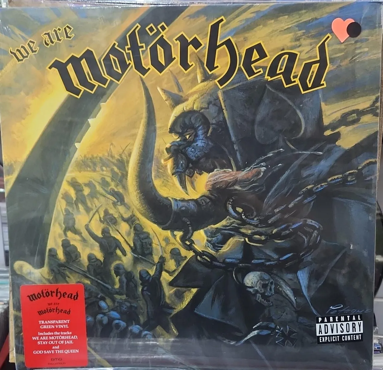LP Hawkwind (Lemmy - Motorhead) - Warrior on the Edge of Time
