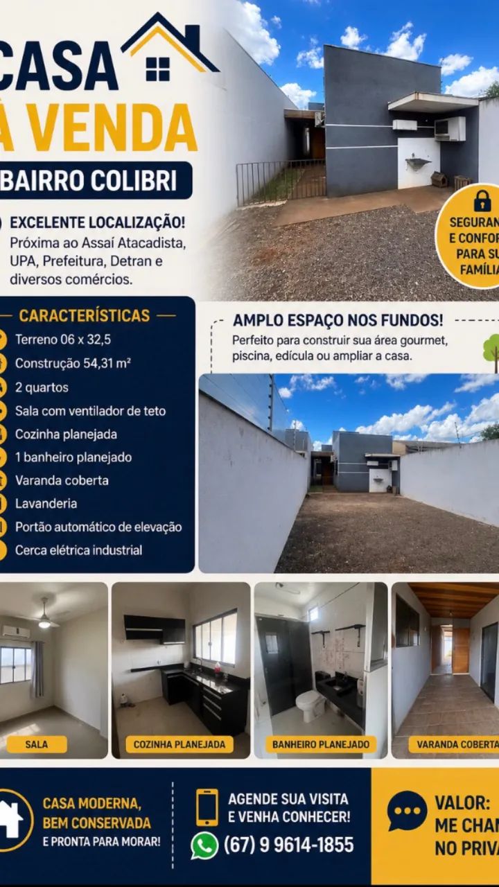 Casa a venda em Dourados Ms 
