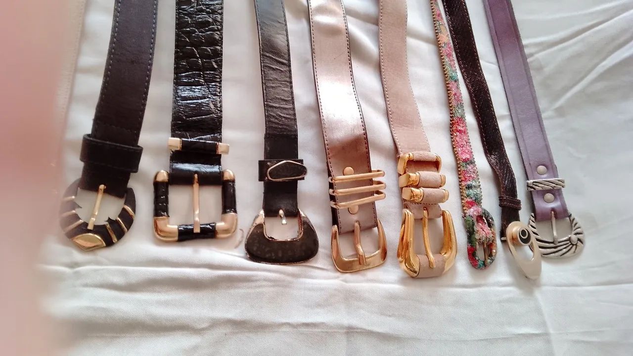 10 cintos femininos variados lindos - Foto 2