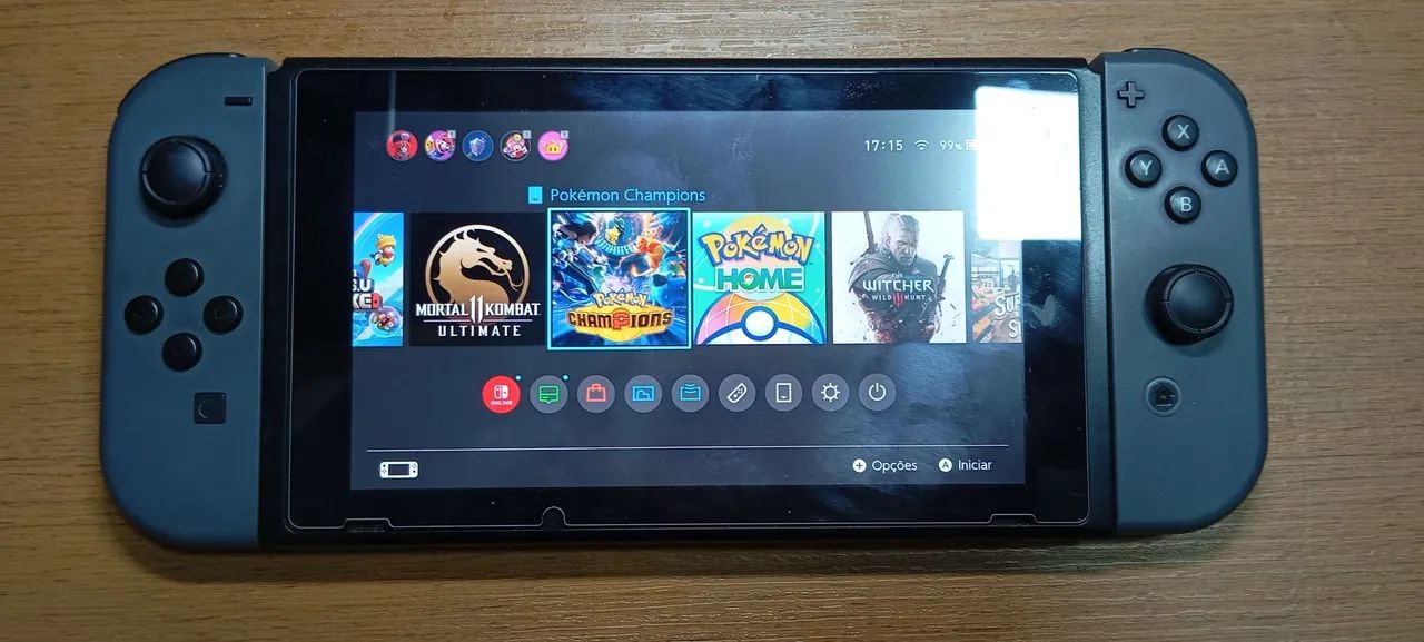 NINTENDO SWITCH V2, PRO CONTROLLER. PARA SAIR LOGO!!!!, 25 GB+128GB