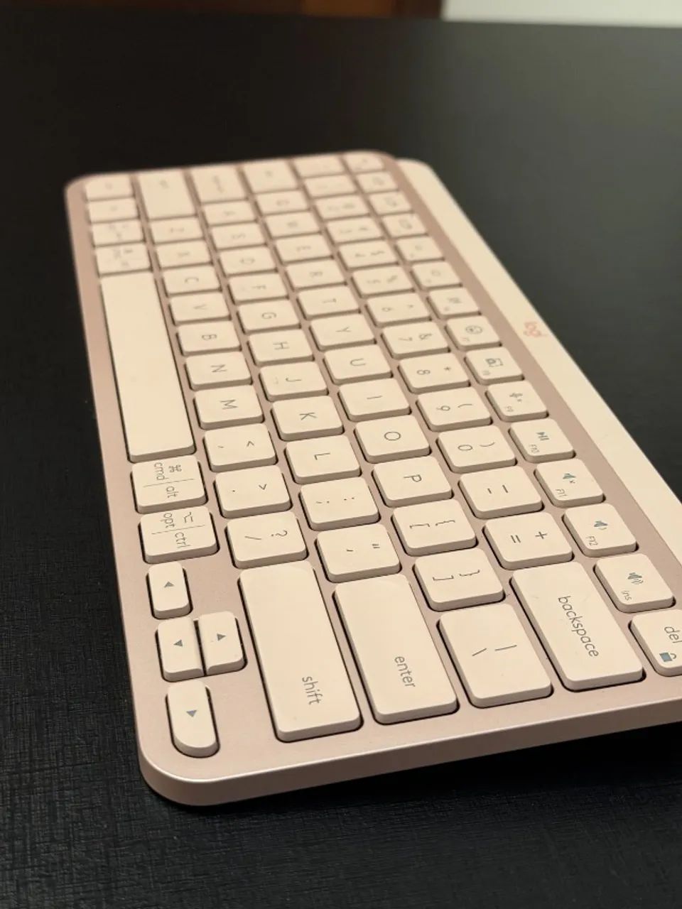 TECLADO LOGITECH MX KEYS MINI | Rosa | Bluetooth | Perfeito Estado - Foto 2