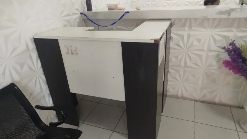 Balcão de recepção 
