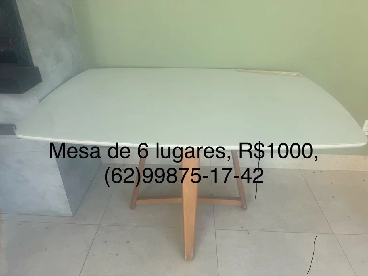 Mesa de 6 lugares