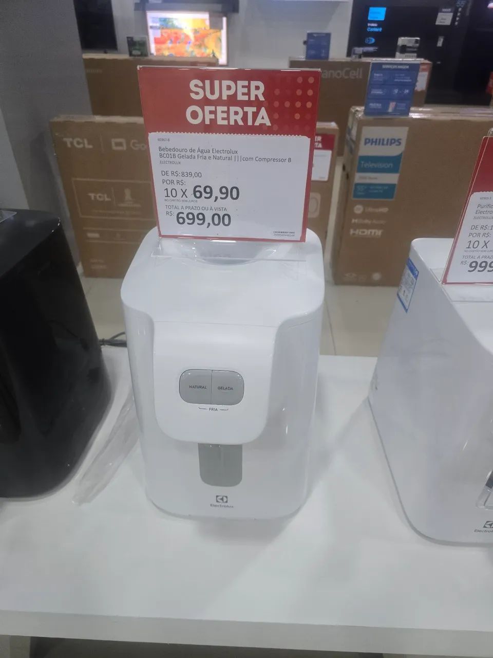 Bebedouro de água Electrolux bc01b