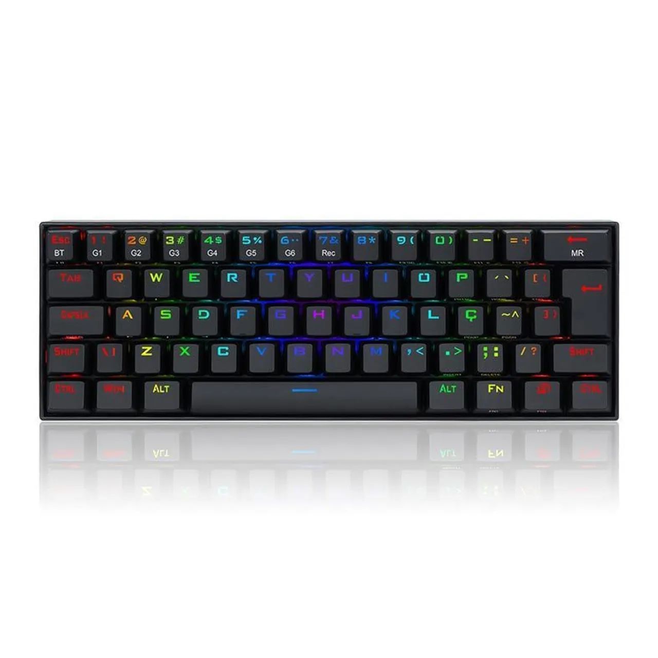 Teclado Redragon draconic sem fio  - Foto 3
