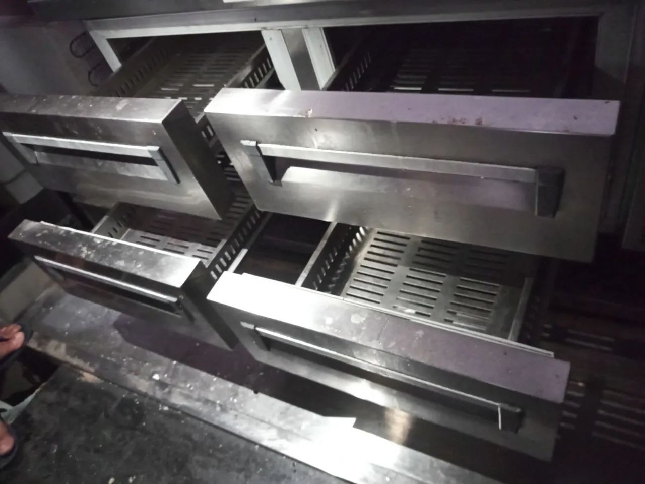 Refrigerador chef de base com gaveta todo inox Alfatec - Foto 3