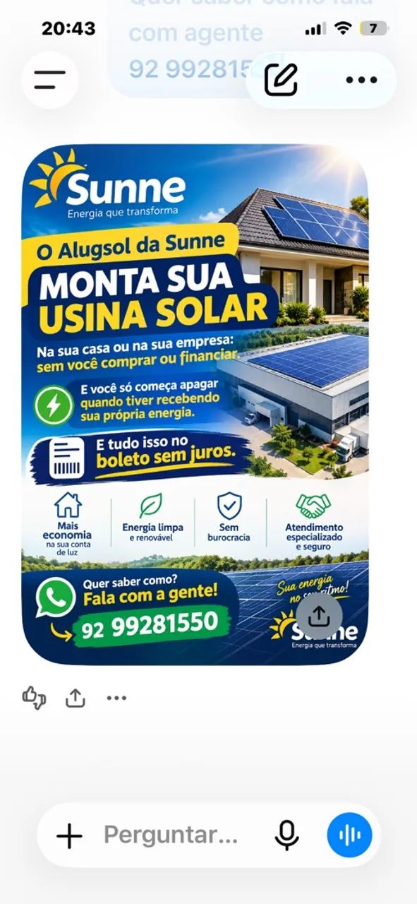 Quer ter tua própria energia ,sem investimento e se risco? - Foto 2