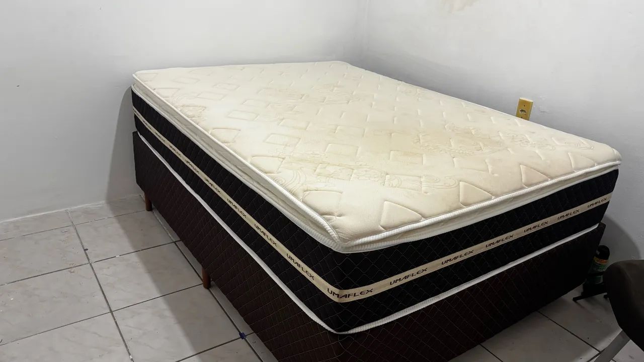  Cama Box Casal Umaflex Prada com Pillow Top - Foto 3