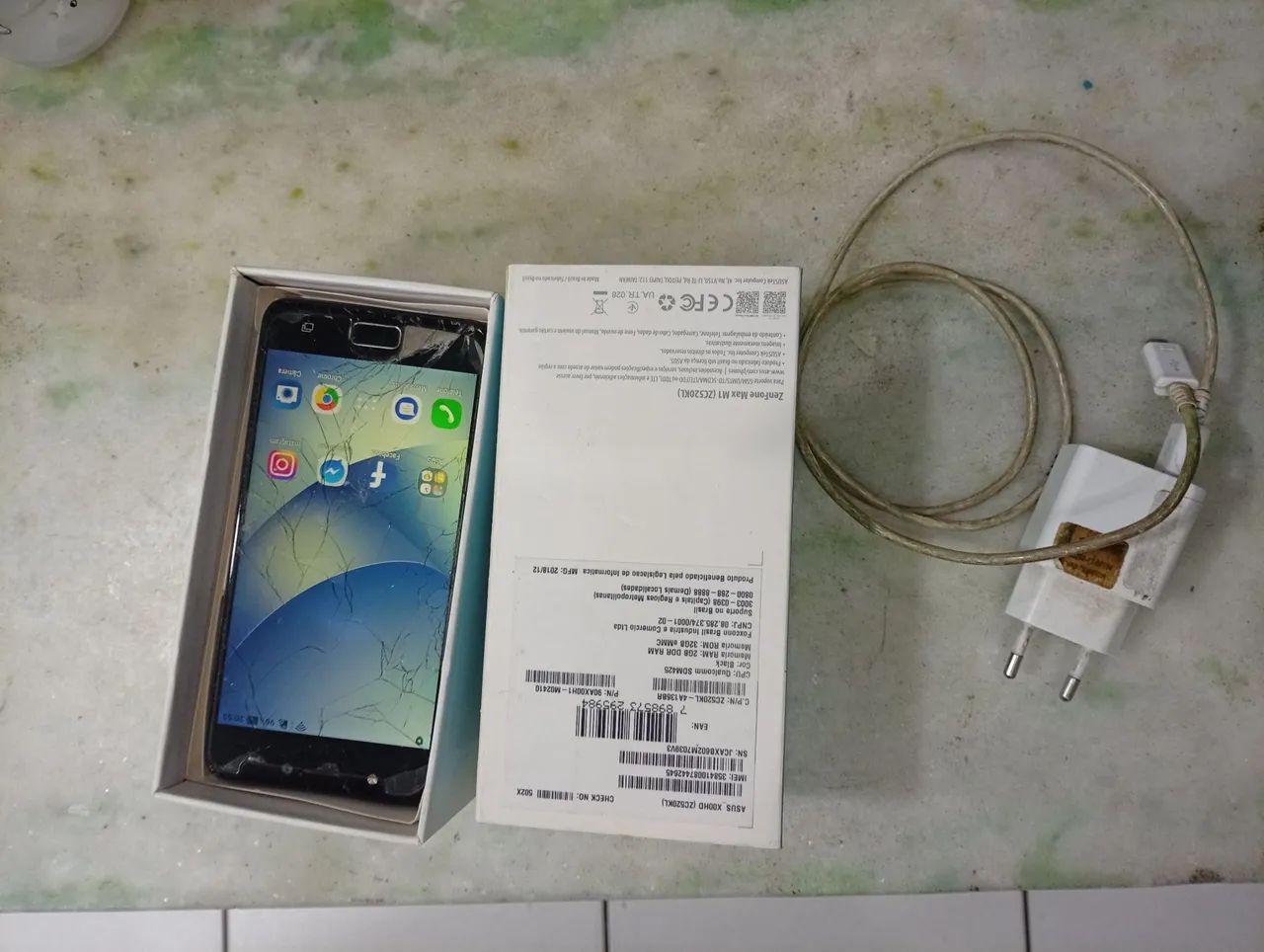 Celular azul ZenFone Max  - Foto 5