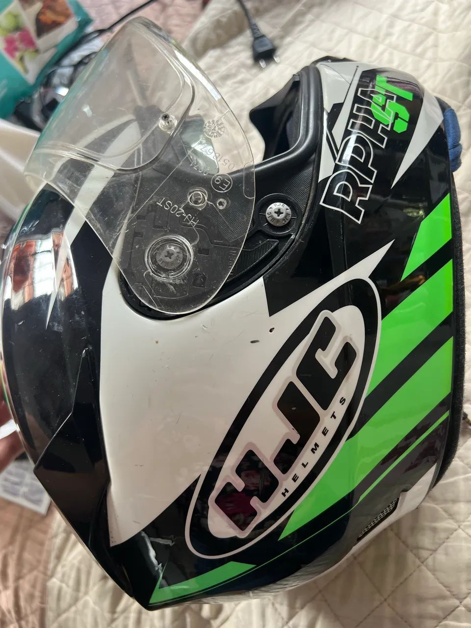 Vende-se capacete HJC RPHA - Foto 2