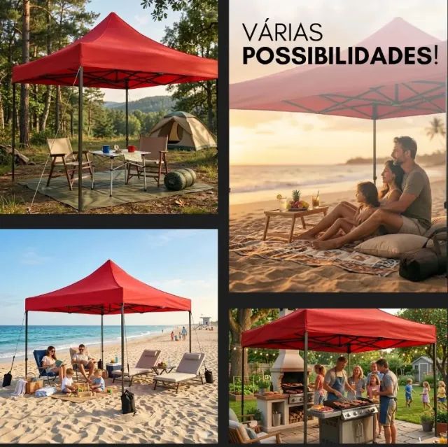 Tenda sanfonada 3m x 3m - Foto 2