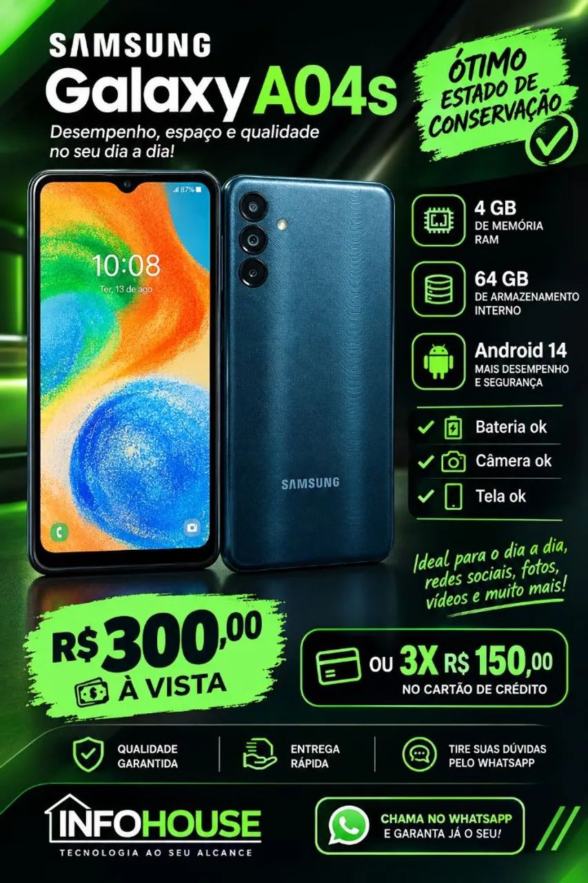 Samsung A04s  - Foto 3
