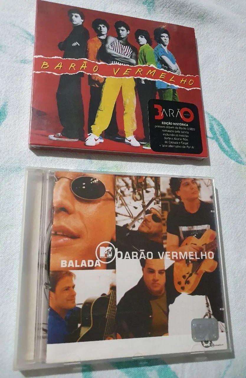 Lote com CDs Discografia Barão Vermelho com 4 CDs - Foto 3