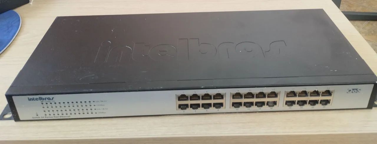 SWITCH FAST ETHERNET com QoS - SF 2400 QR - INTELBRAS  - Foto 2