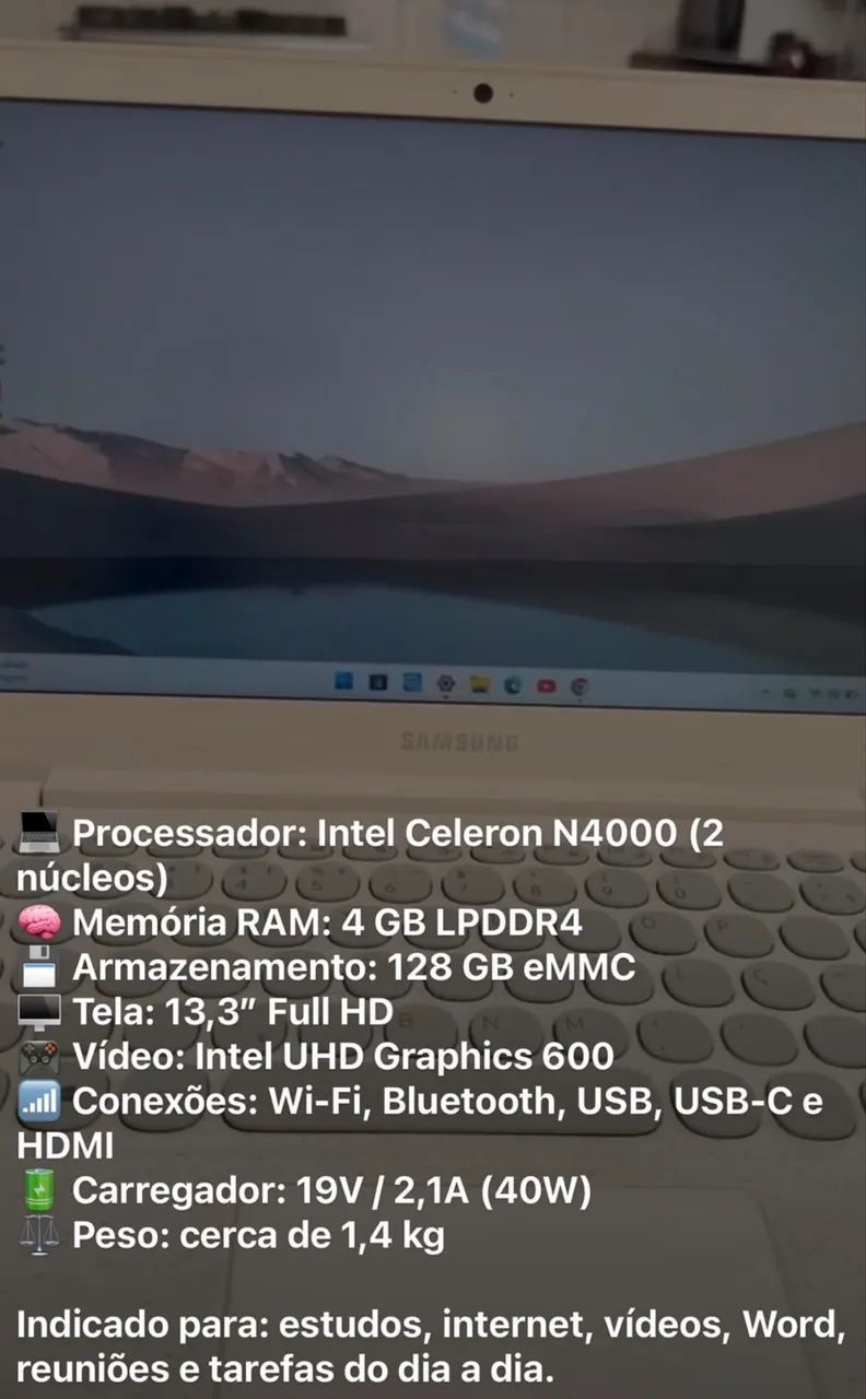 NOTEBOOK SAMSUNG - Foto 5