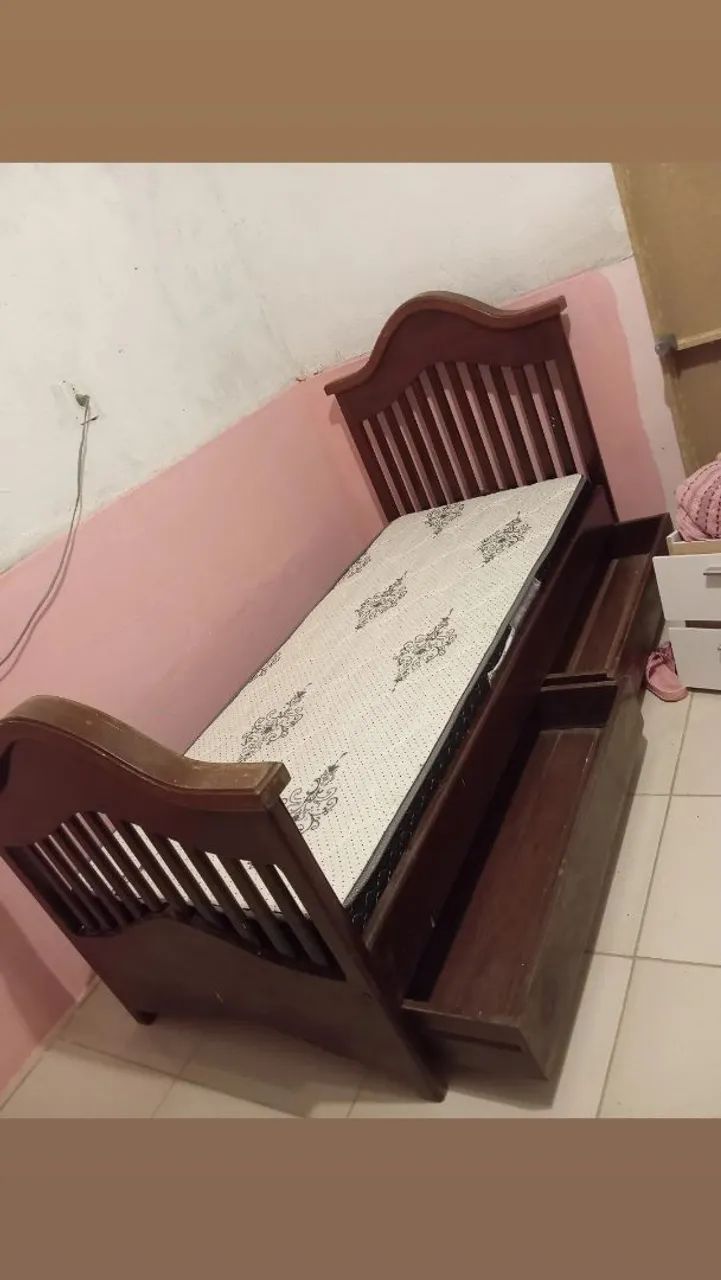Cama solteiro 