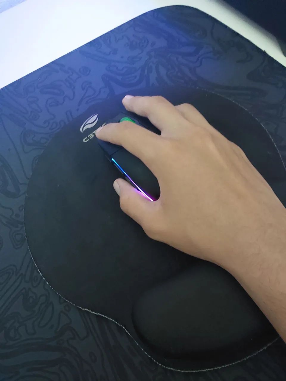 Mousepad com apoio de punho - Foto 2