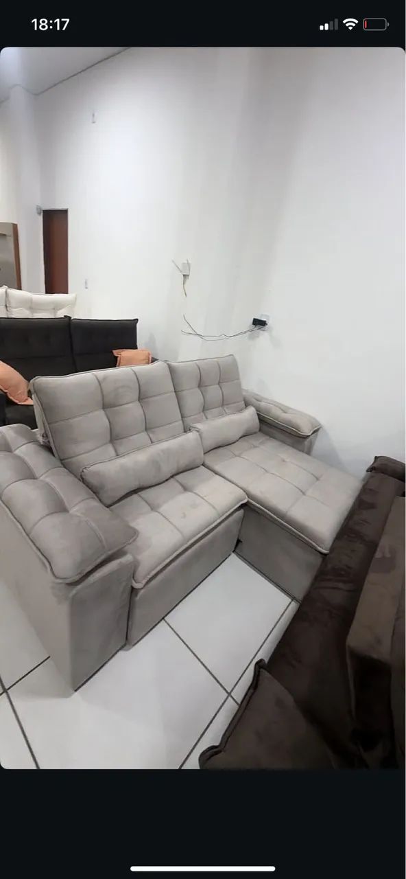 Sofa Retrátil Reclináveis 