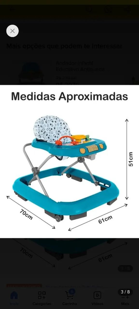 Andajar para criança 